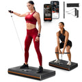 SQUATZ Pluto Home Smart Gym - 100lbs Resistance - All-in-One Digital Machine Black