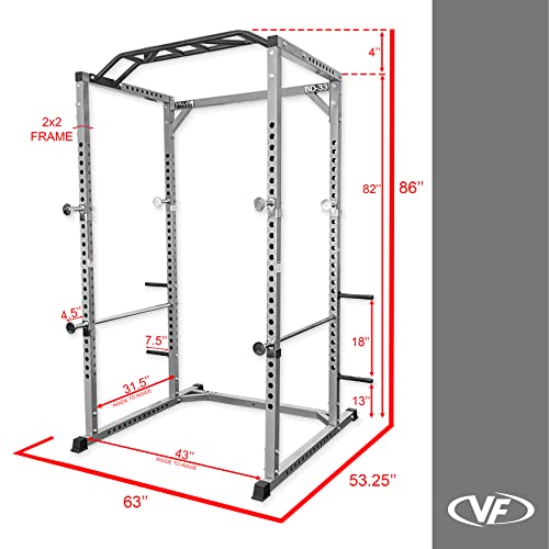 Valor Fitness Heavy Duty Power Cage BD-33 Power Rack