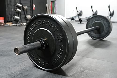 OneFitWonder Bumper Plate Set 190 lbs Black
