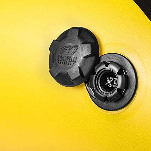 Kokopelli Packraft Rogue Spraydeck Inflatable with Quick Access Storage Yellow