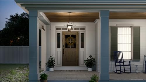 Urban Ambiance Luxury Historic Outdoor Pendant Light Bronze 23.5"H x 21.25"W