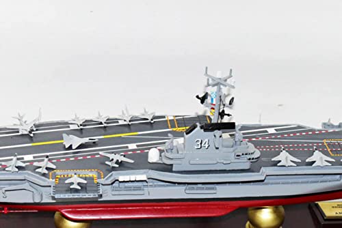 Squadron Nostalgia LLC USS Oriskany CVA-34 Aircraft Carrier Scale Model, Essex Class, 24 Inch, Multicolor