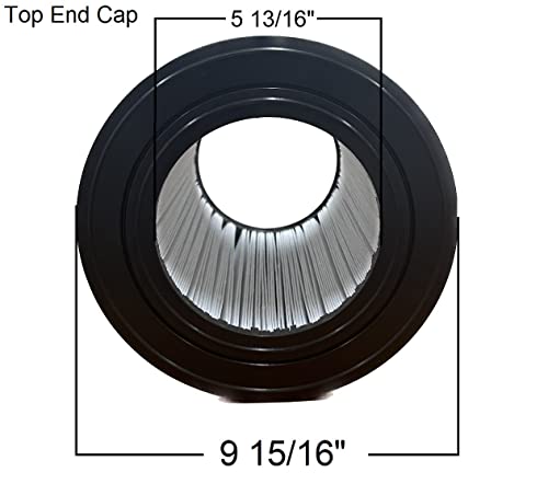 Discount Pool Mart DPM Cartridge Replacement for Jacuzzi CFR75 Single Cartridge 10 Pack White