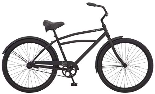 Schwinn Huron Adult Beach Cruiser Bike 26-Inch Black