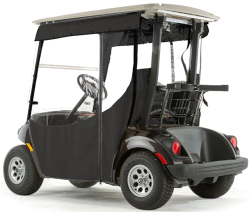Golf Cart King Pro-Touring Golf Cart Enclosure for Yamaha Drive 2 - Black