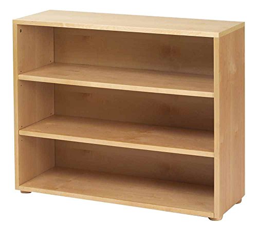Maxtrix Furniture Kids 3 Shelf Low Bookcase