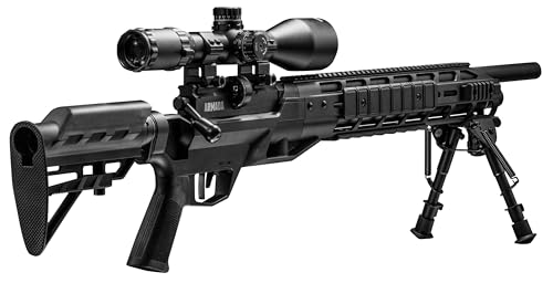 Benjamin Armada BTAP17SX .177-Caliber Pellet PCP Hunting/Target Air Rifle and Scope Black