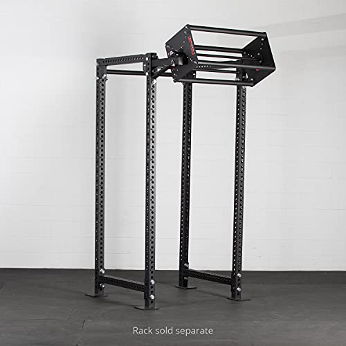 Titan Fitness TITAN Series Rack-Mounted Revolving Pull-Up System Black