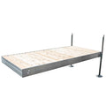 Tommy Docks Complete Dock Package 8 FT Aluminum Frame Cedar Decking