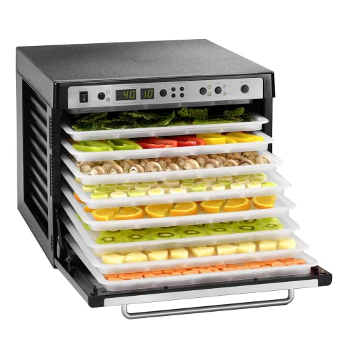 Tribest Sedona Combo Dehydrator Trays Plastic Black