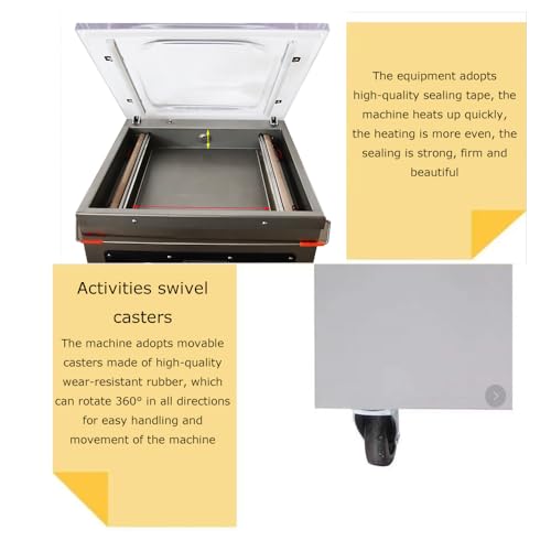 Banfluxion 110V Single Chamber Vacuum Sealer Machine 750W