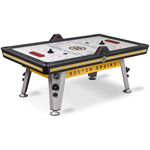 EastPoint Sports NHL Air Hockey Table 84" Boston Bruins Scratch Resistant with Automatic Scoring