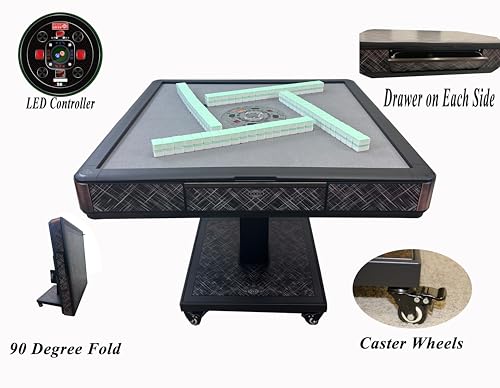 usamjtable Ultra-Thin Automatic Mahjong Table Polysilver