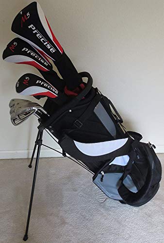 Tour Power Tall Mens Golf Set Taylor Fit Complete Custom Made Clubs Red Black White