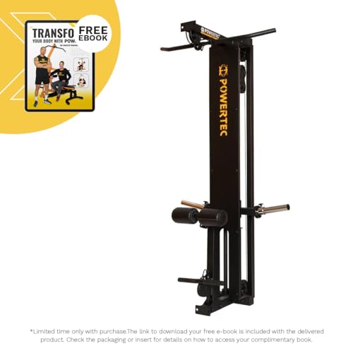 Powertec LAT Tower Option Exercise Equipment Black
