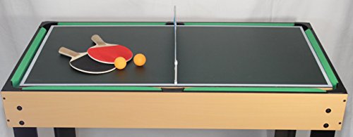 FRS 10-in-1 Multi Combo Game Table Foosball Hockey Tennis Pool