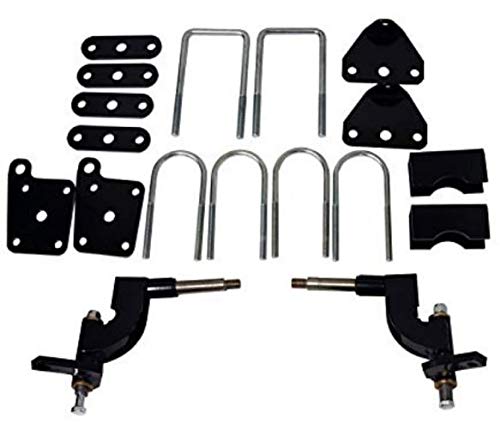 3G Deluxe Lift Kit Combo for EZGO RXV Golf Carts 2008-2013.5 with 10" Colossus