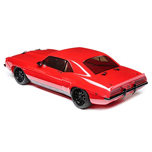 Losi 1/10 1969 Chevy Camaro V100 AWD RC Car Red (Battery & Charger Not Included)