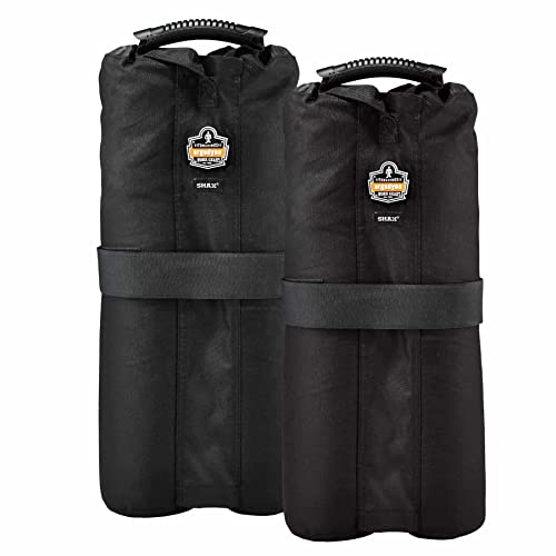 Ergodyne Shax 6051 Pop Up Canopy Kit with Weight Bags & Side Panels 10' x 10' Blue