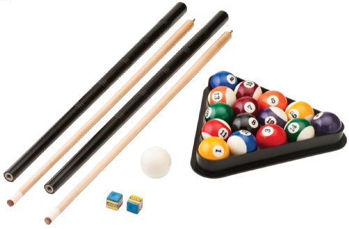Fat Cat by GLD PRODUCTS 7’ Pool Table with Automatic Ball Return, Electric Blue Playing Surface