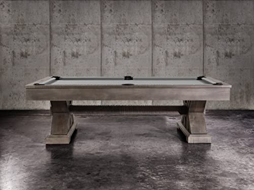 Empire USA Nixon Billiards Jasper Slate Pool Table 8 ft Weathered Slate