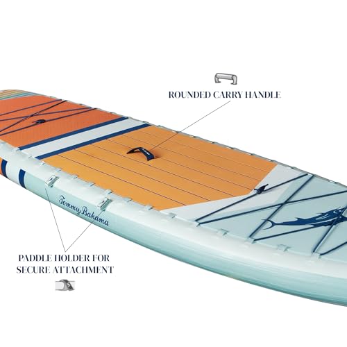 ISLE Surf and SUP Inflatable Hybrid Kayak-Paddle Board Bundle Sunset