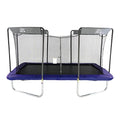Skywalker Trampolines 17ft Rectangle Olympic-Sized Trampoline with Enclosure Blue