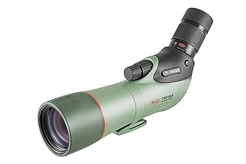 Kowa TSN-66A PROMINAR Pure Fluorite Angled Spotting Scope with TE-11WZ II 25-60x Eyepiece Green