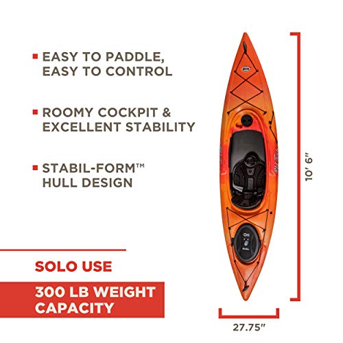 Old Town Dirigo 106 Recreational Kayak Sunrise