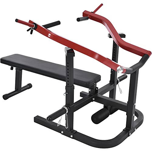 KOZYSFLER Weight Chest Press Bench Red