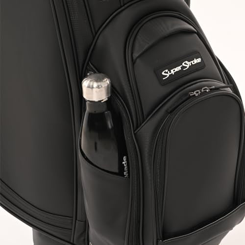 SuperStroke Golf Bag Hybrid for Men & Women, Easy to Carry, Light Weight & Durable, Black