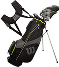 WILSON Golf Profile SGI Men's Complete Golf Set - Teen, Left Hand Yellow/Grey/Black