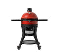 Generic Kamado Joe Konnected Joe Digital Charcoal Grill and Smoker with Auto-Ignition and Temperature Control Red