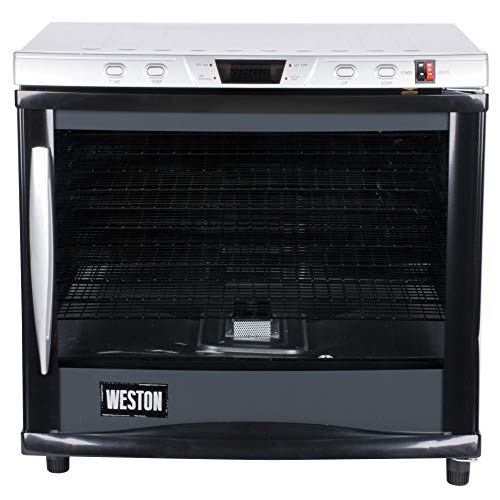 TableTop King 12-Rack Food Dehydrator with Glass Door 1600W