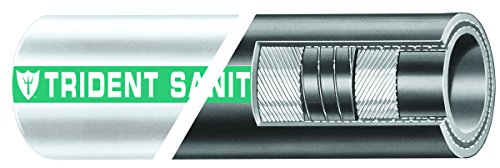 Boating Accessories Trident Marine 1-1/2" x 50' Premium Sanitation Hose White