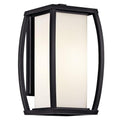 Kichler Bowen Outdoor Wall 1-Light Fixture Architectural Bronze 14.75-Inch