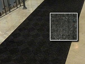 FloorGuard Heavy Duty All Purpose Entry Mat "Diamond" 4' x 20' Charcoal