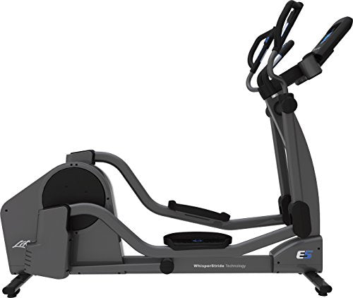 Life Fitness E5 Cross Trainer Elliptical Exercise Machine with Go Console Titanium