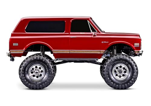 Traxxas TRX-4 1972 Chevy K5 Blazer High Trail 1/10 4WD Crawler Red