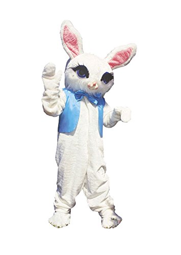 Unknown Rabbit Mascot Costume White