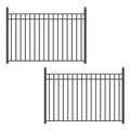 ALEKO Security Fencing Kit 2-Panel Steel Fence Madrid