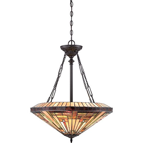 Quoizel Stephen 4-Light Vintage Bronze Pendant Light