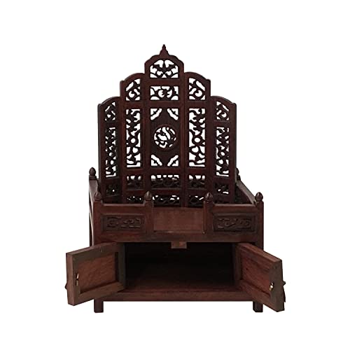 orientliving Chinese Rosewood Shrine Miniature Display Art AWS2674 Brown