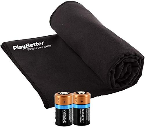 PlayBetter Bushnell Tour V5 Golf Laser Rangefinder Patriot Pack Bundle Standard - Patriot Pack, Towel & Extra Battery