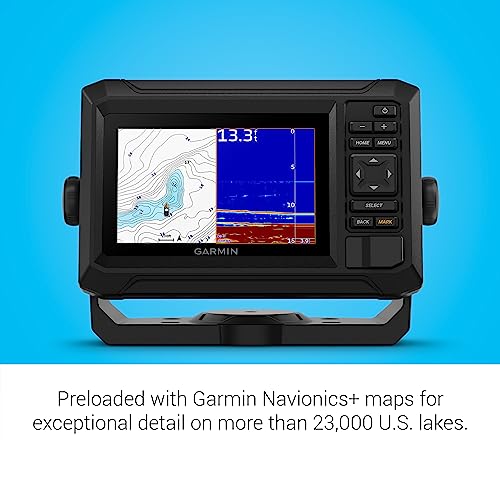 Garmin ECHOMAP UHD2 53cv Ice Fishing Bundle with Navionics+ Maps