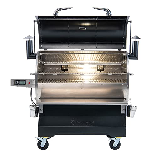 recteq RT-2500 BFG Wood Pellet Smoker Grill Stainless Steel