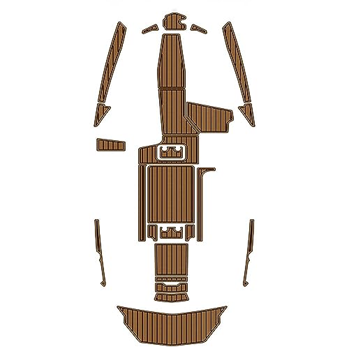 Zomanon Boat EVA Faux Teak Decking Floor Mat for 2016 Malibu M235 Swim Platform - Multiple Color Options