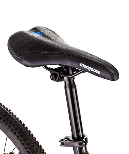 Mongoose Men's Detour Mountain Bike Grey Full Susp