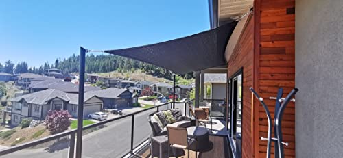 Sentinel Shade Systems Aurora FR Series Shade Sail Square 18 Cream