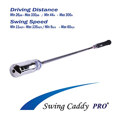 Swing Impact Swing Caddy PRO Golf Swing Trainer Gray